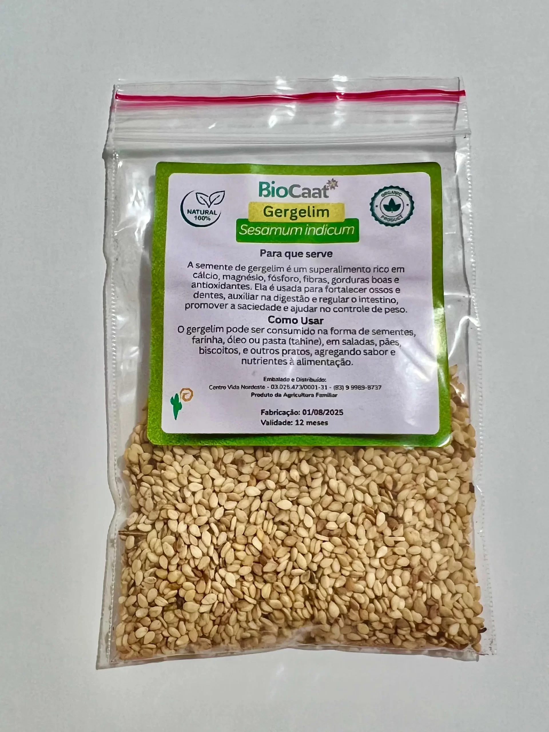 Semente  de Gergelim in natura